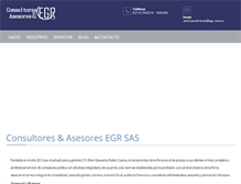 Tablet Screenshot of egr.com.co